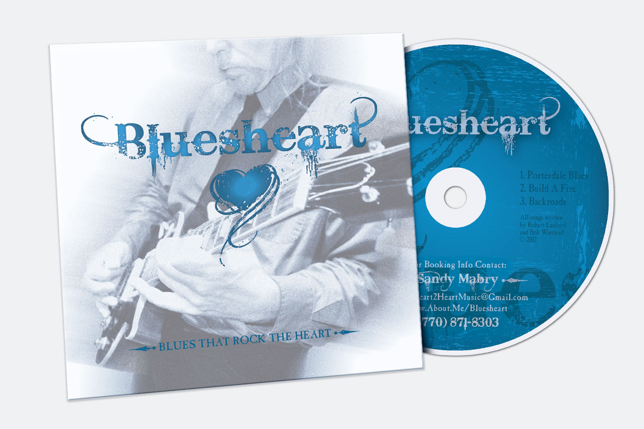 Bluesheart CD cover.