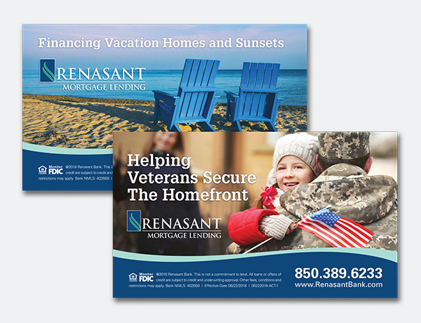 Renasant Mortgage SE Region Ads.