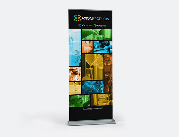 Axiom Products Retractable Banner