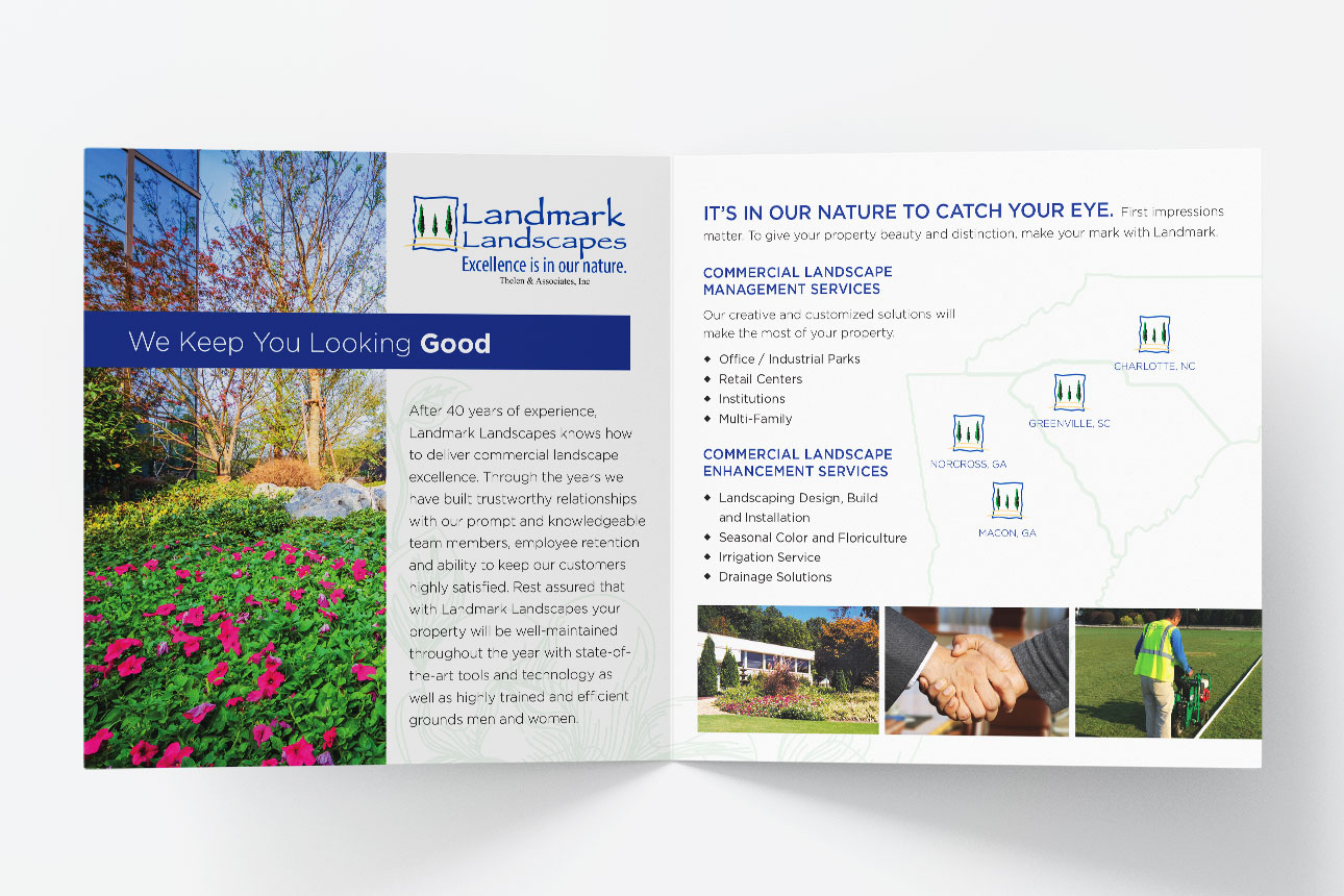 Landmark brochure in