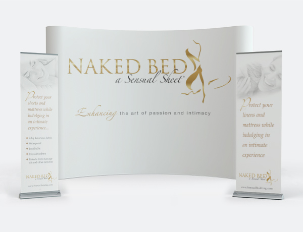 Naked Bed Product Introduction Booth.