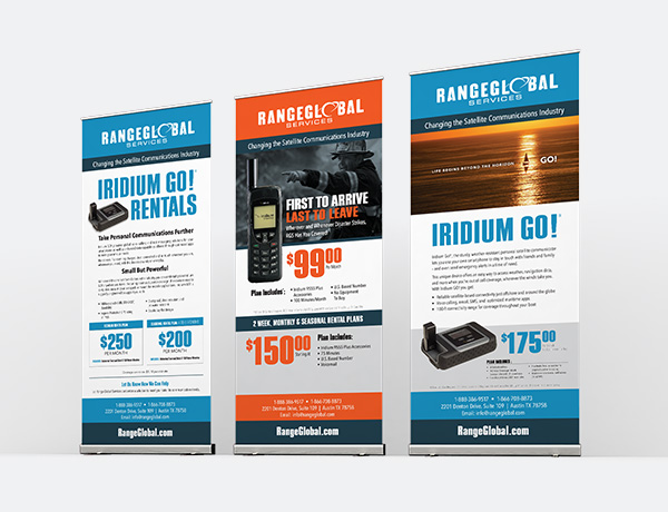 Range Global Retractable Banners.